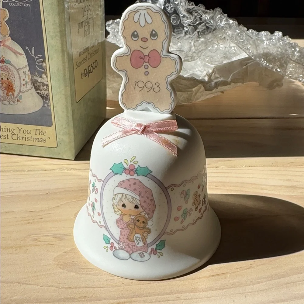 1993 Precious Moments Porcelain Bell 